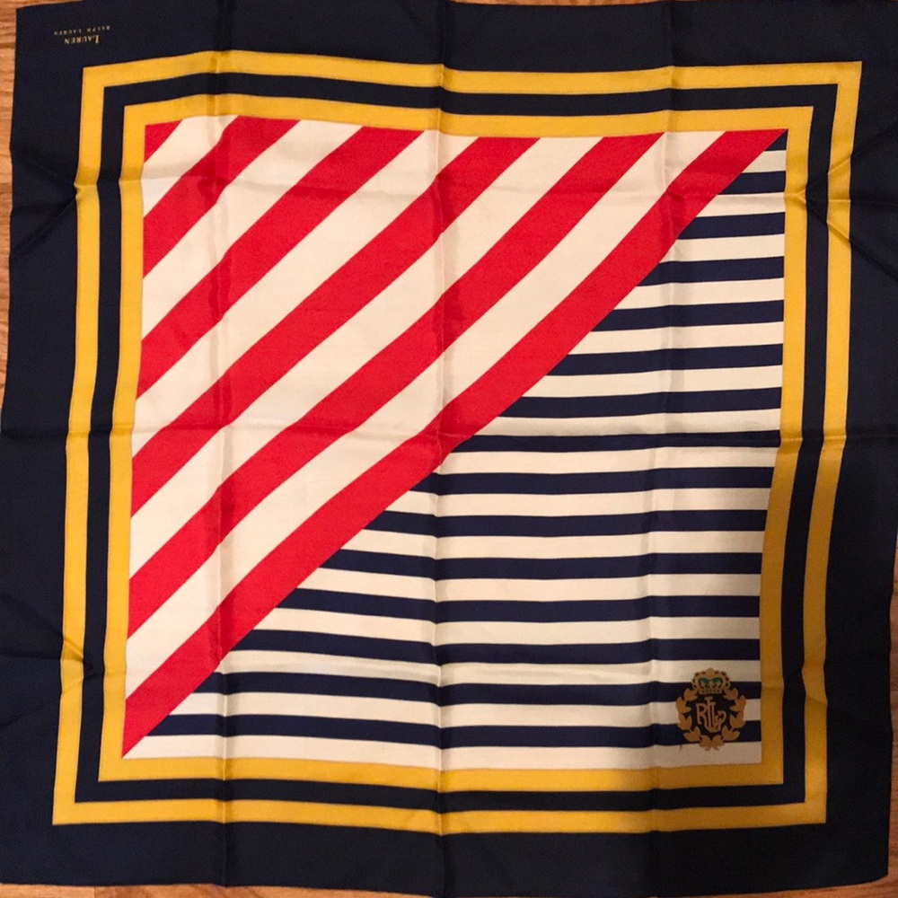 Classic Silk Ralph Lauren Scarf